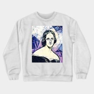 Mary Shelley Portrait | Mary Shelly Artwork 13 Crewneck Sweatshirt